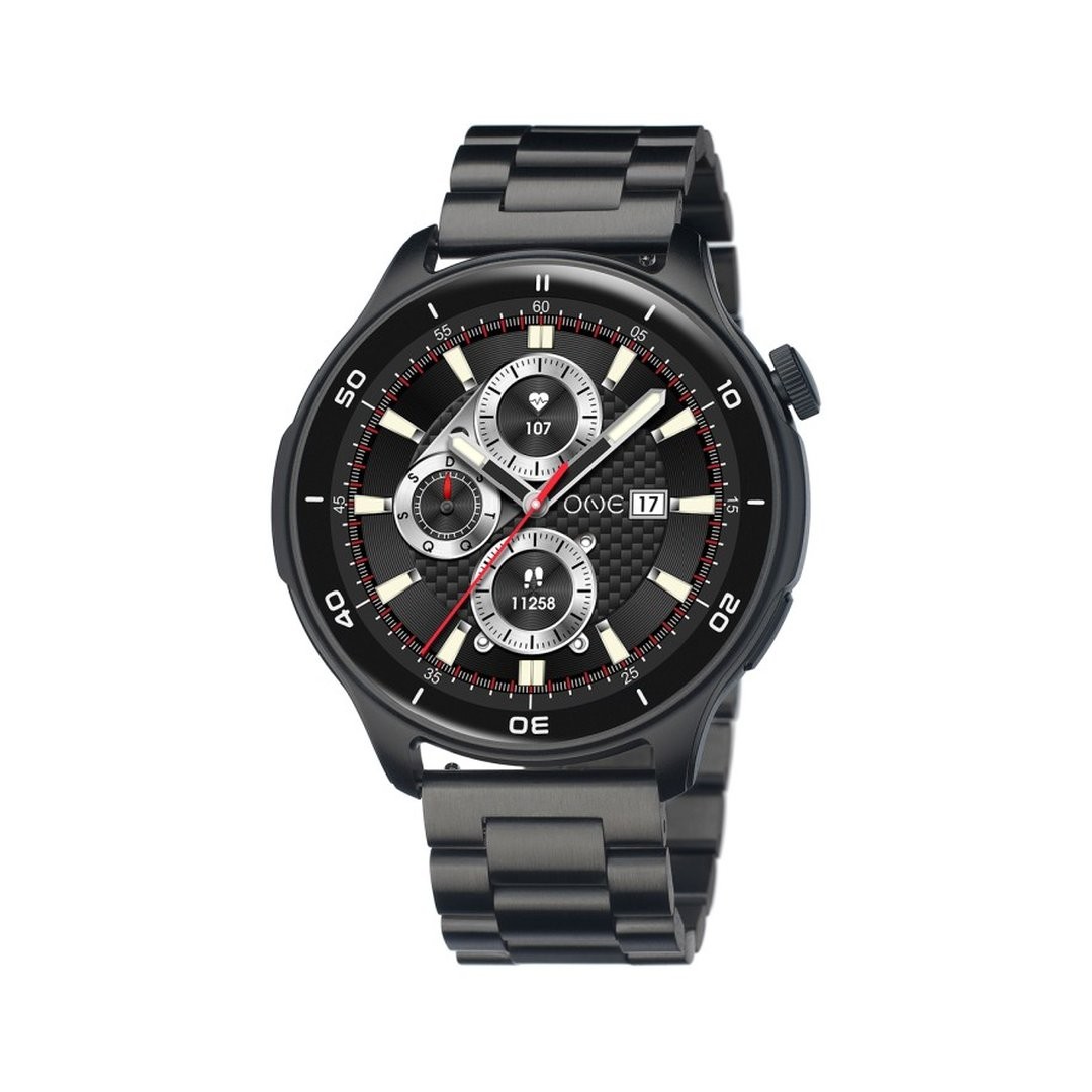 one1one  Relógio One Smartwatch One Men Explorer GPS Black - OSW9822BL51L